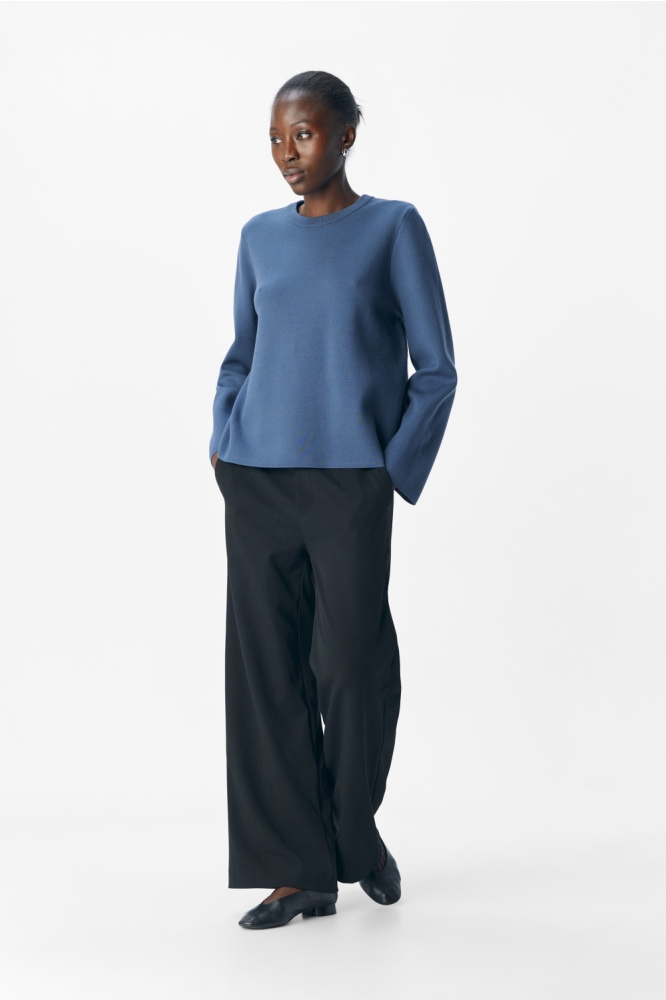 OBJREYNARD O-NECK PULLOVER NOOS 23043511 Dark Denim
